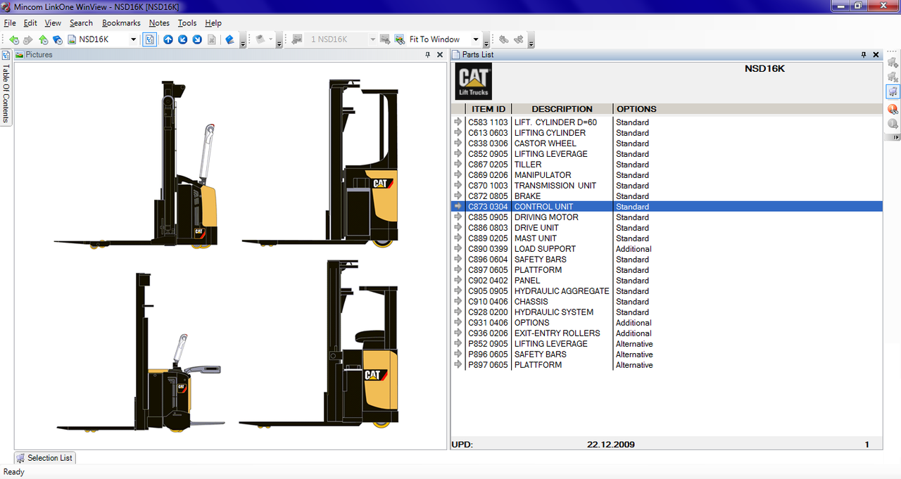 Caterpillar Warehouse Trucks [04.2018]