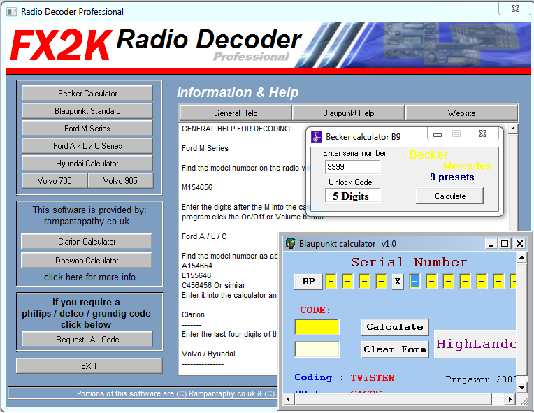 FX2K Radio Decoder Pro - MHH AUTO - Page 1