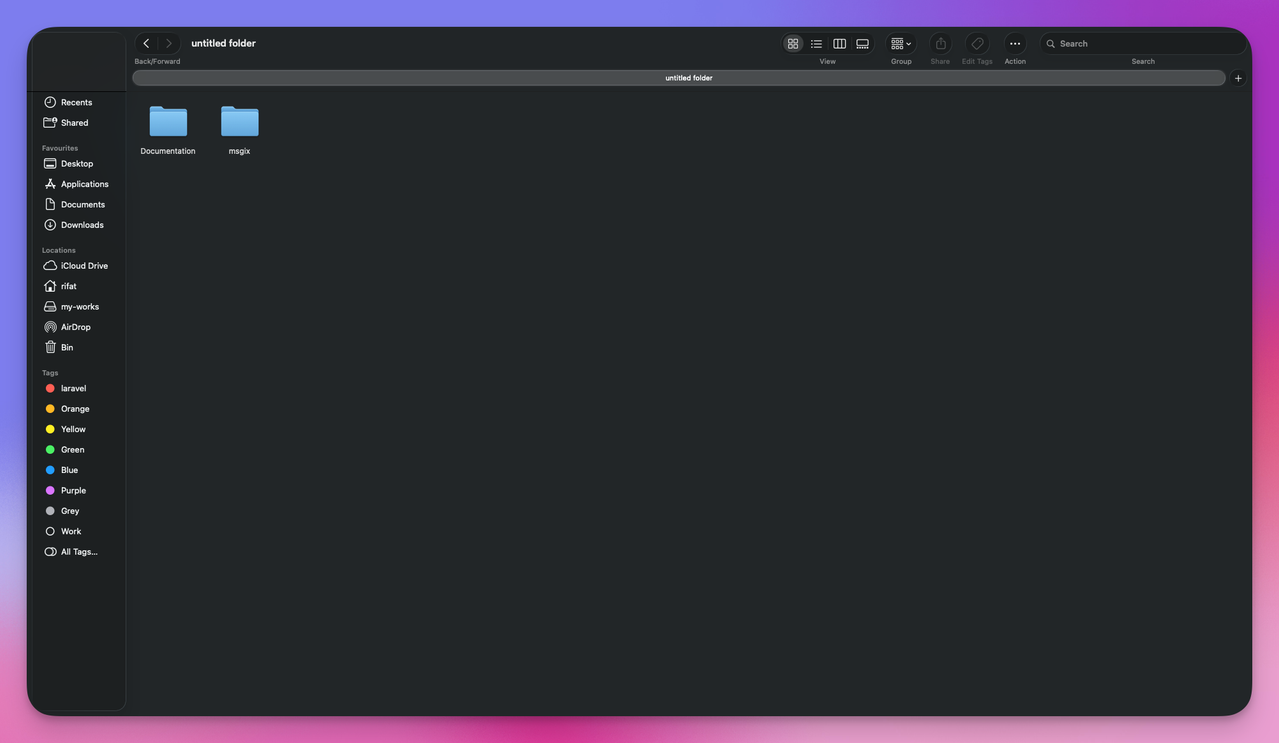 Folder Structure
