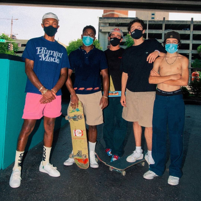 Pharrell With Illegal Civ