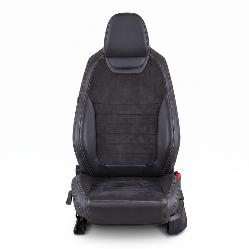 Black & Charcoal Alcantara (Integrated)