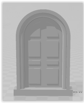 Puerta 2x7-marco
