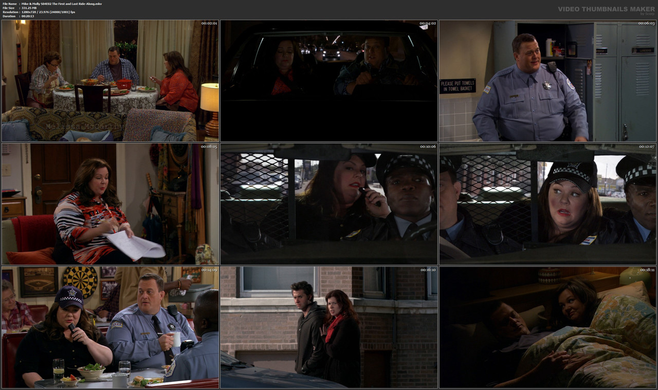Mike & Molly S04E02 The First and Last Ride-Along.mkv