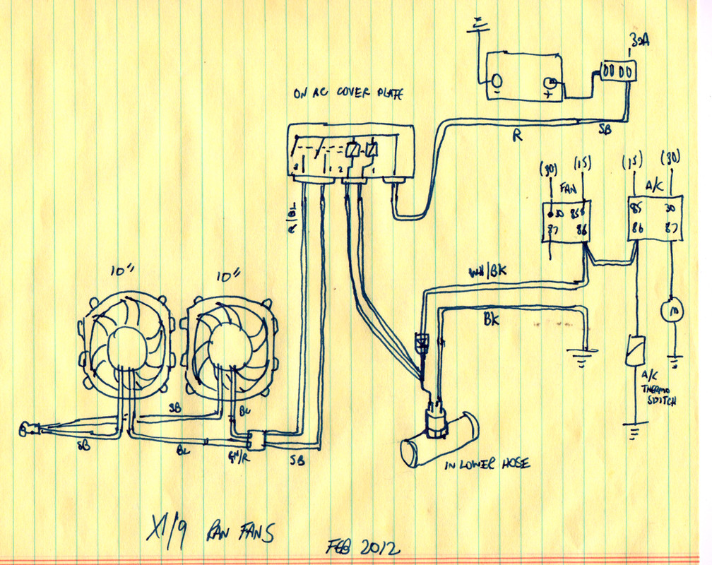 2nd Radiator Fan Wiring | XWeb Forums v3