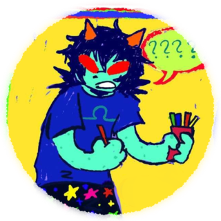 Image of Terezi the troll.