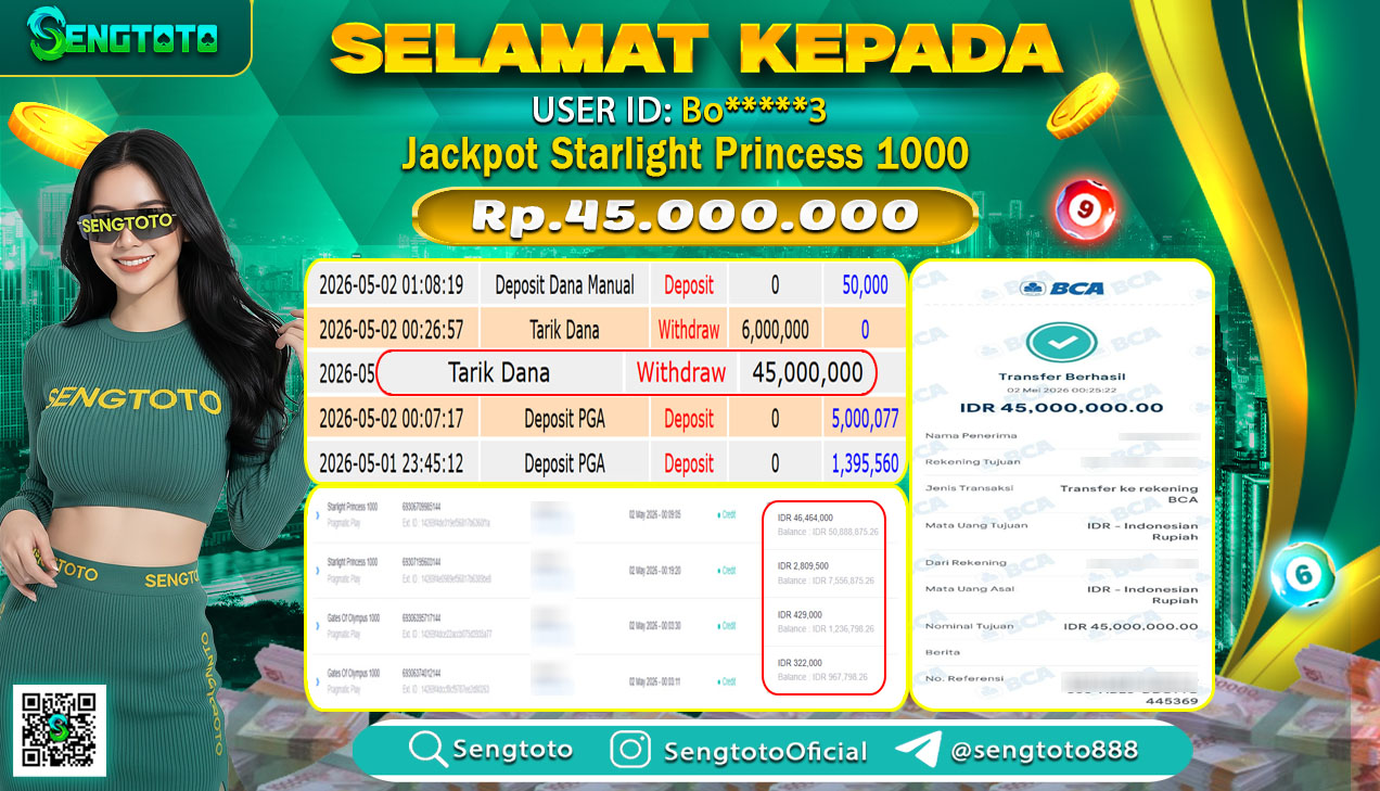 BUKTI PEMBAYARAN SLOT STARLIGHT PRINCESS 1000