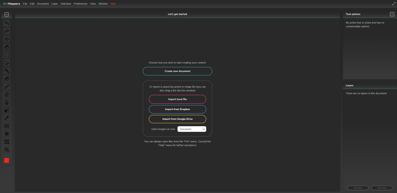 BitMappery: el Editor de Imágenes gratuito y autoalojado que te hará olvidar a Photoshop