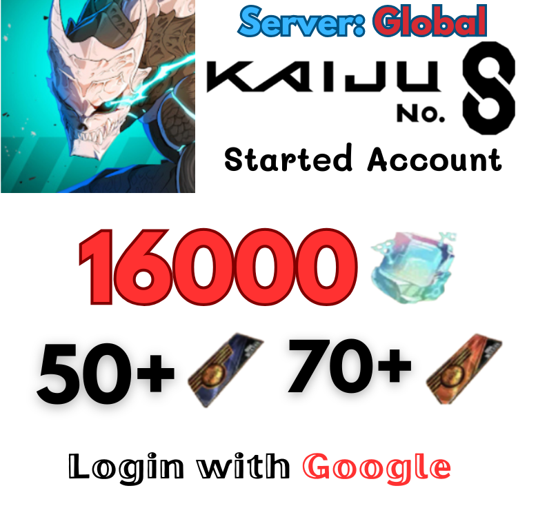 [Global] KAIJU NO. 8 THE GAME reroll Account