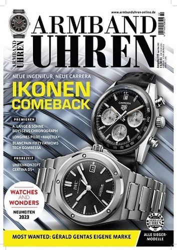 Cover: Armbanduhren Magazin No 02 April-Mai 2023