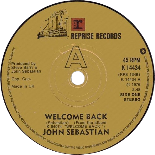 John Sebastian Welcome Back 3