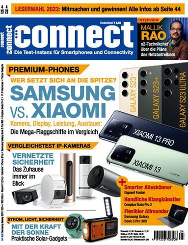 Cover: Connect Magazin für Telekommunikation No 04 April 2023