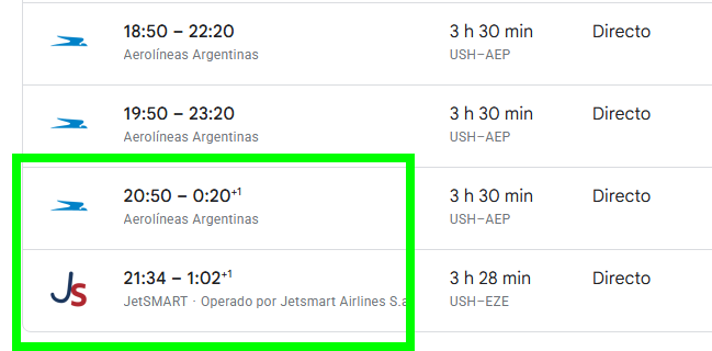 Vuelos internos (domésticos) en Argentina - Foro Argentina y Chile