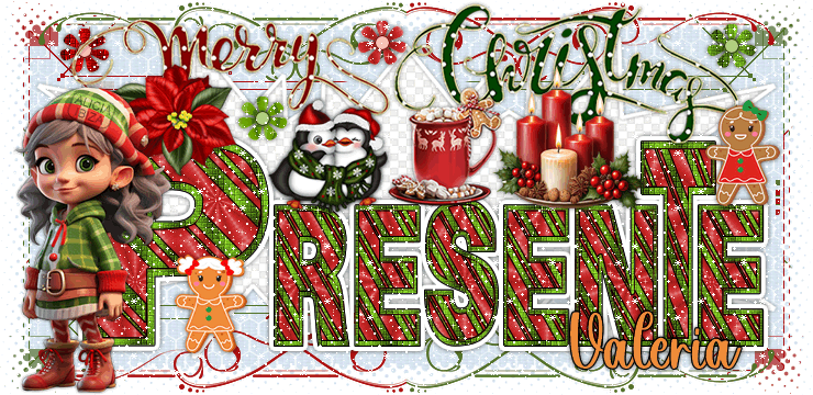 Presente Christmas Cookie valeria