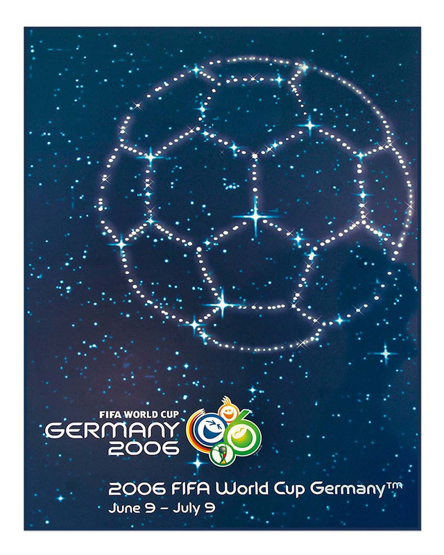 2006 FIFA World Cup Germany Poster - Football Wall Art - 12X16