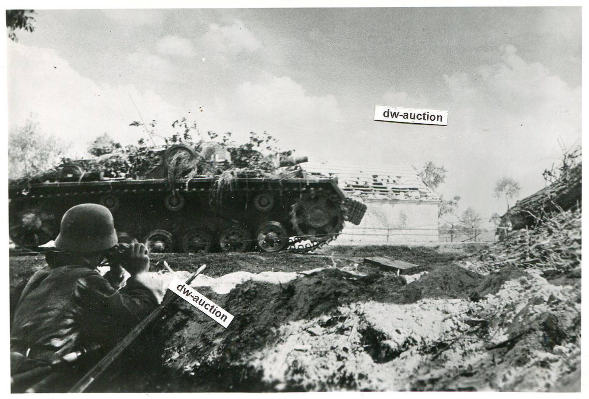 Sturmgeschütz im Kampfeinsatz