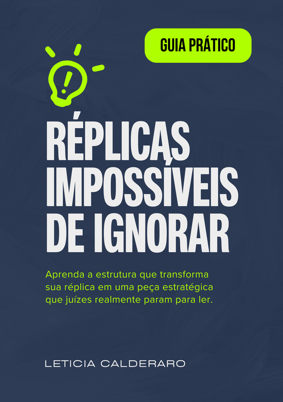 Capa do eBook Réplicas Impossíveis de Ignorar