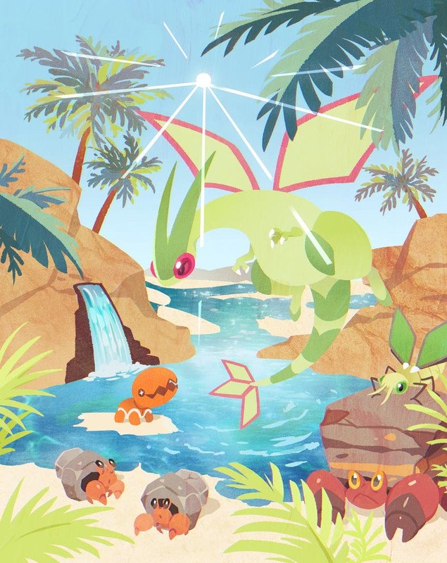flygon-trapinch-crustle-vibrava-and-dweb