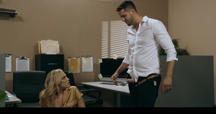 Freeze Big Tits Blonde Blake Blossom Frozen in Time gets Pussy Destroyed by Dan Dama