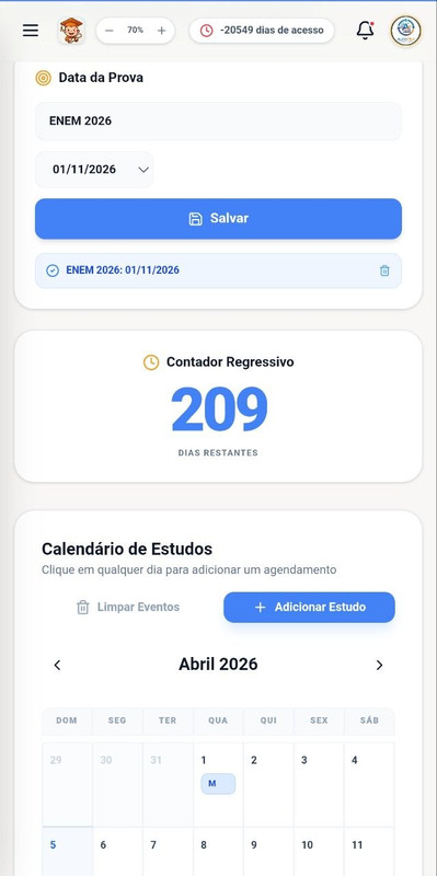 Cronograma de Estudos