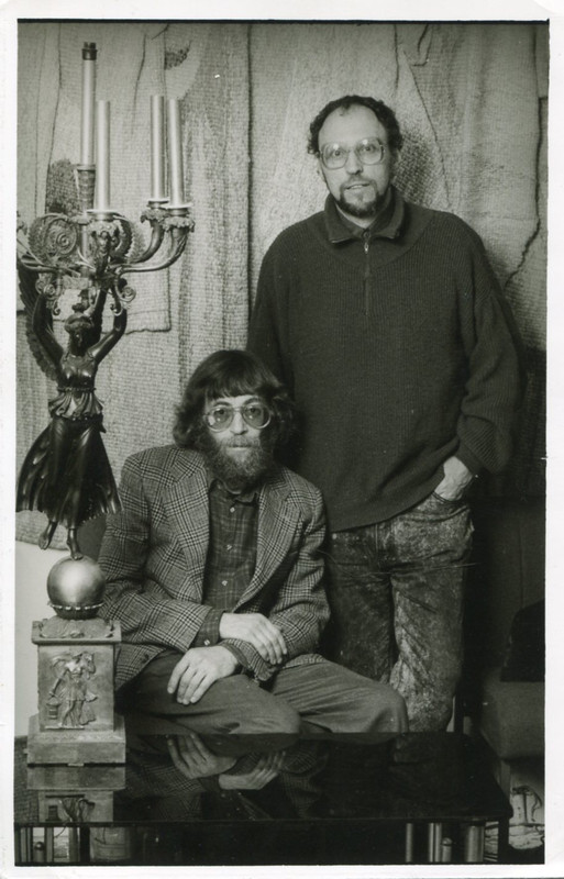 Лев Рубинштейн и Дмитрий Пригов