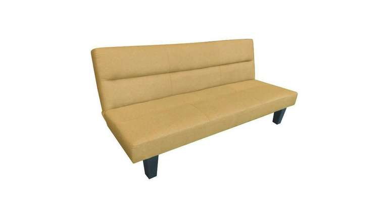 Elektra: Sofa cama kansas 3 plazas amarillo