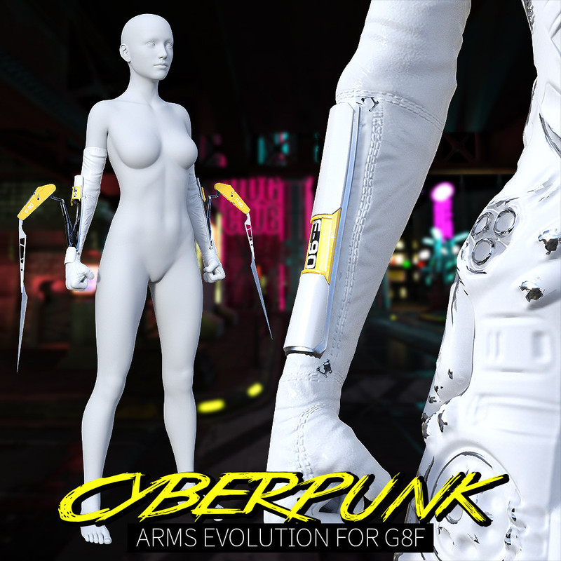 Cyberpunk Arms Evolution for G8F Cyberpunk Arms Evolution for G8F