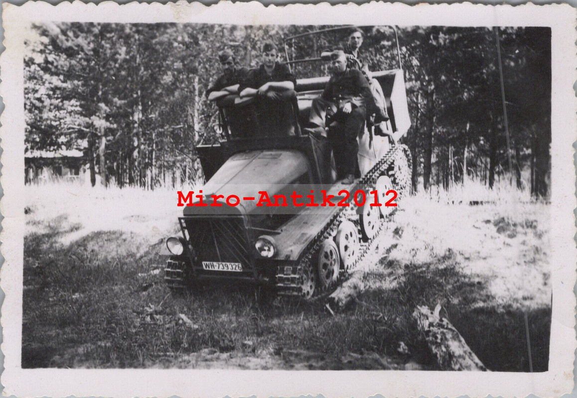 Foto, Wk2, Probefahrt mit Spezial Kettenfahrzeug, Juni 1942 (N)50967