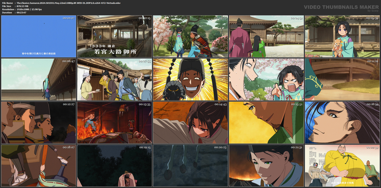 The.Elusive.Samurai.2024.S01E01.May.22nd.1080p.NF.WEB-DL.DDP2.0.x264-H72-Vietsub.mkv