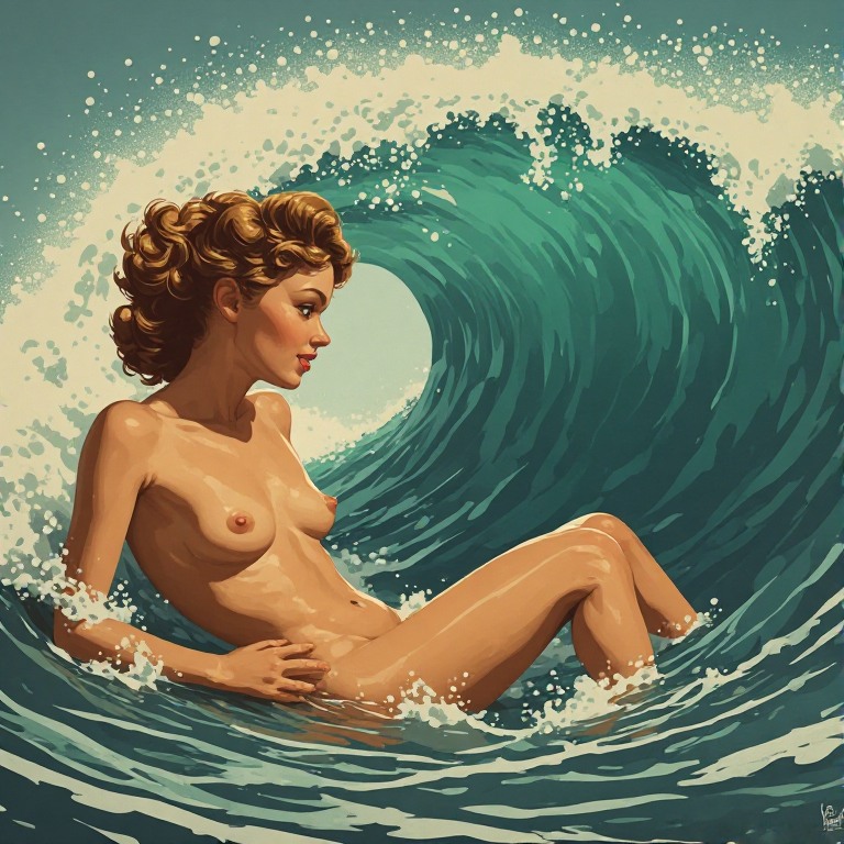 Pin-Up-style-Nakked-Young-Girl-(32)