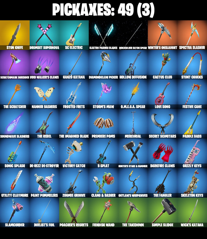 pickaxes comp