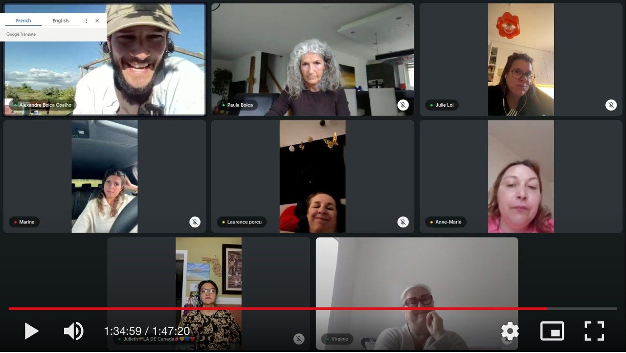 Coaching live en groupe avec Alexandre