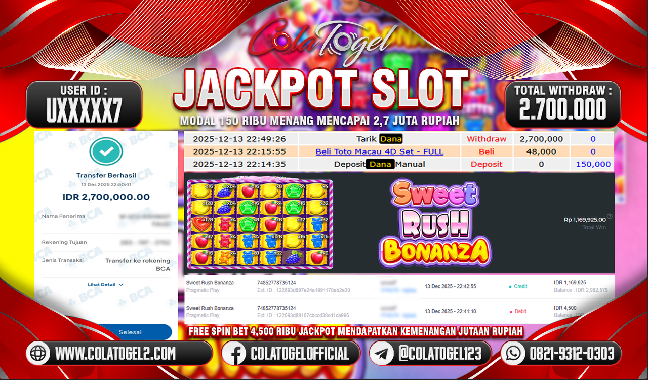 JACKPOT SLOT GACOR!!