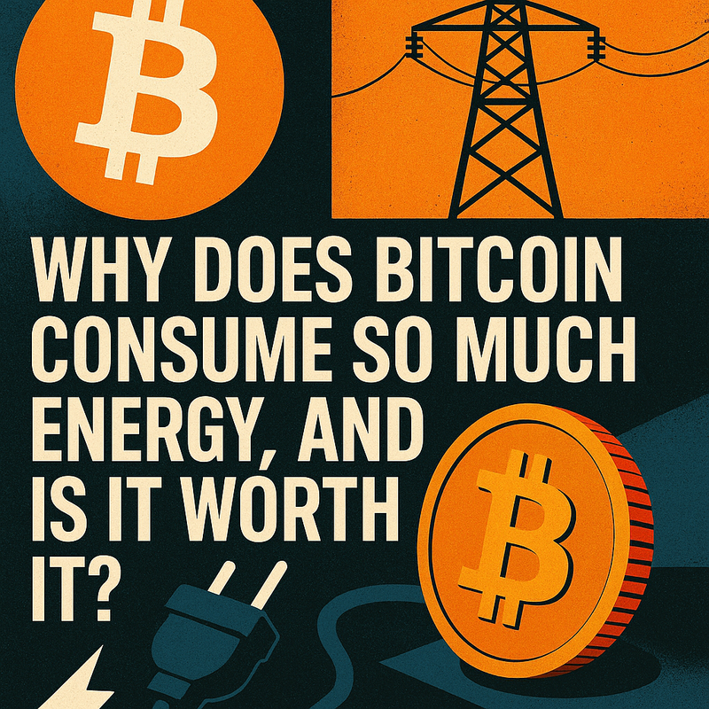 Why does Bitcoin consume so much energy, and is it worth it?