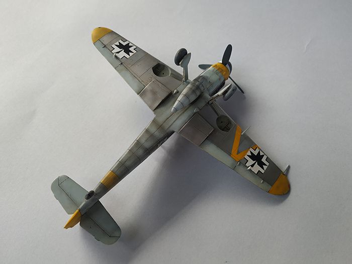 Bf-109G 2.Lj, Hasegawa i Revell 1/72 IMG-20200924-124449
