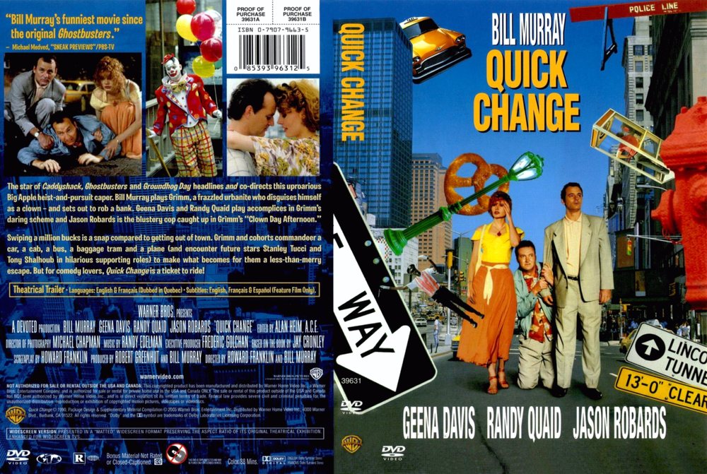 Rychlá změna / Quick Change (1990)