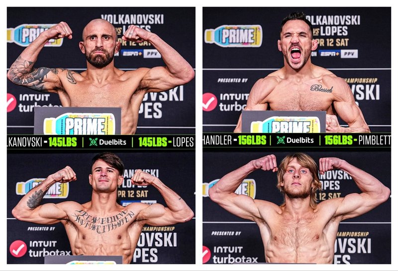 Кантар преди UFC 314
