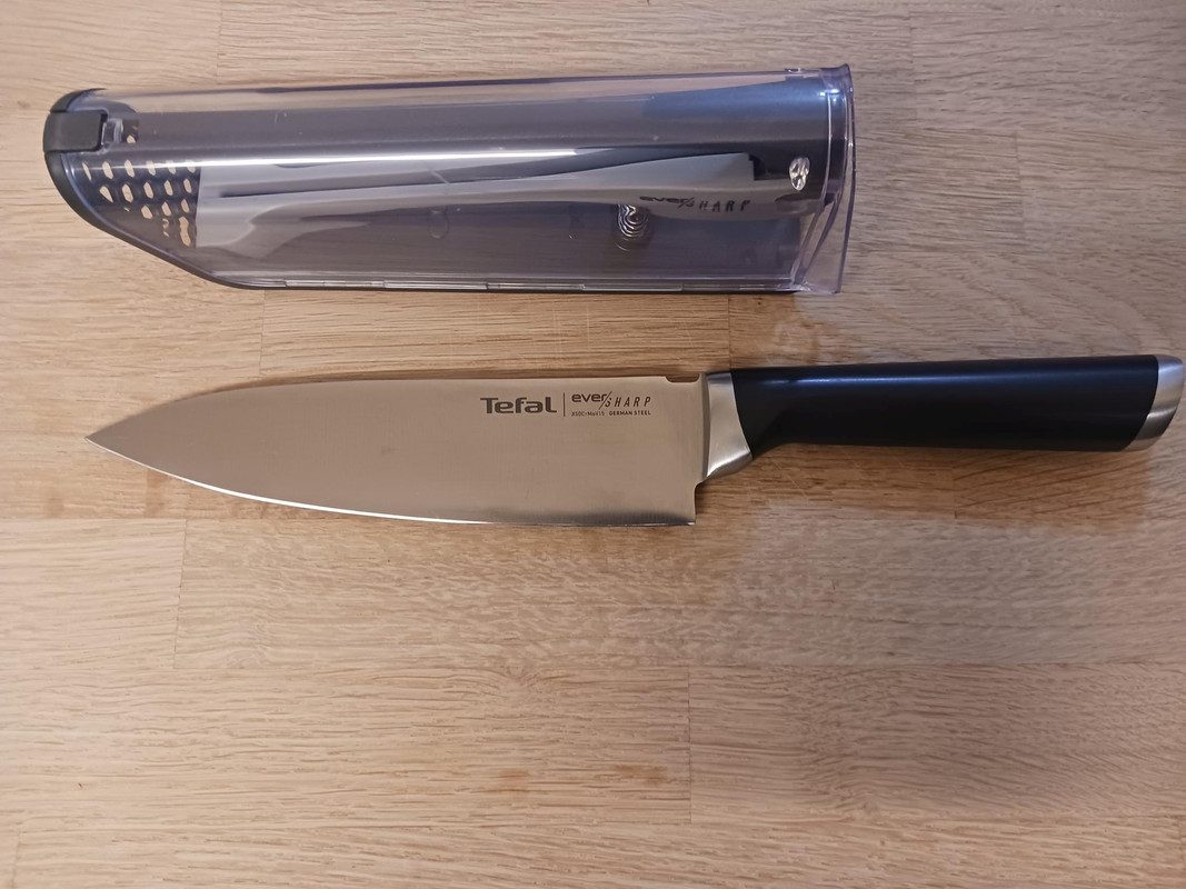 Review - A friend bought this Tefal Eversharp knife