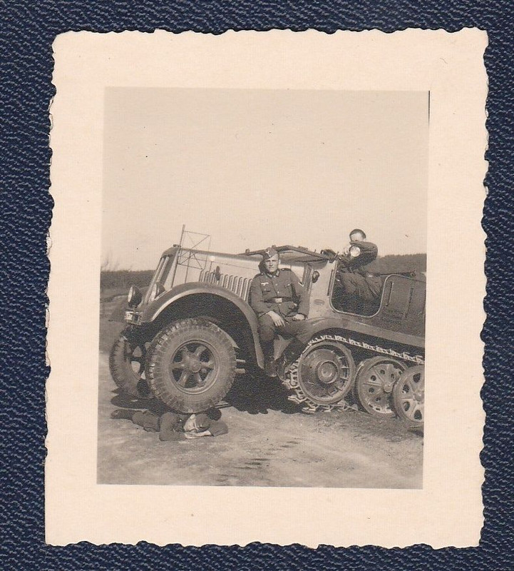 Foto 11 Stück SdKfz Halbkette