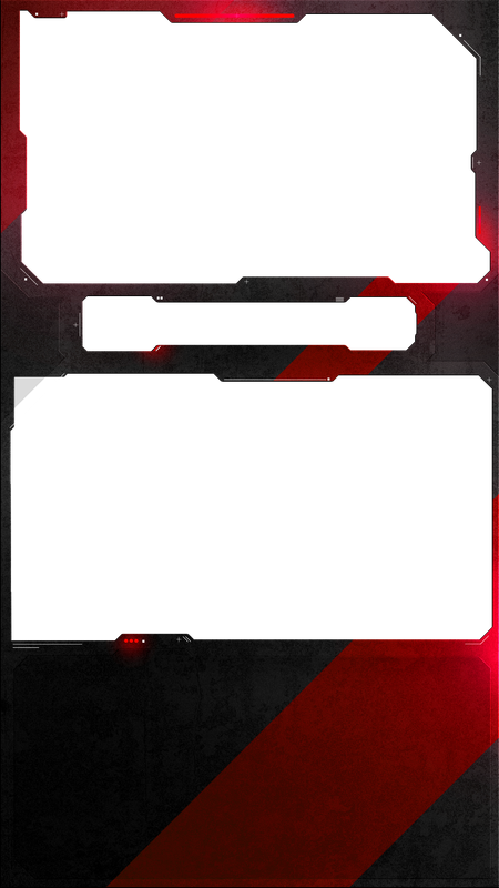 Vertical Overlay red