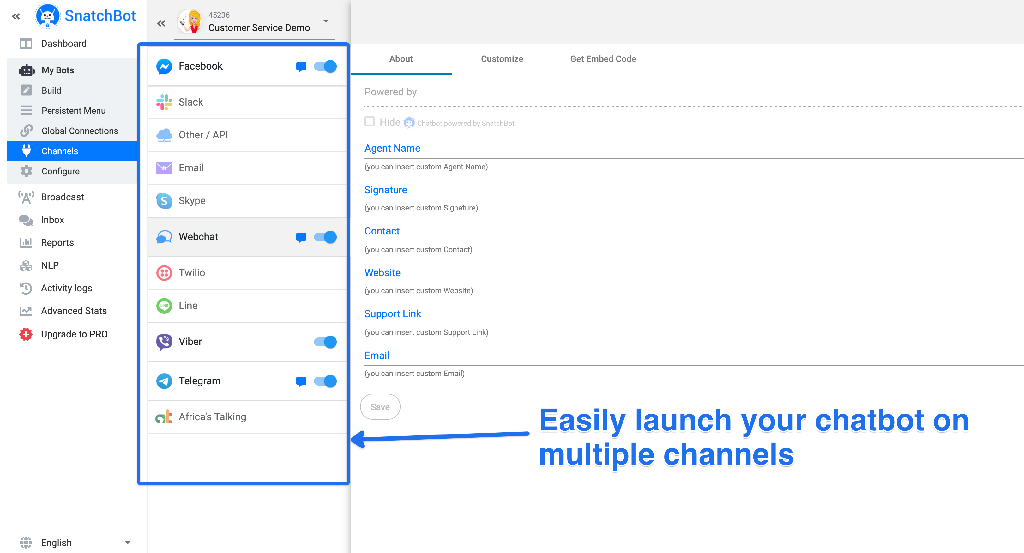 Chatbot platforms need omnichannel functionality