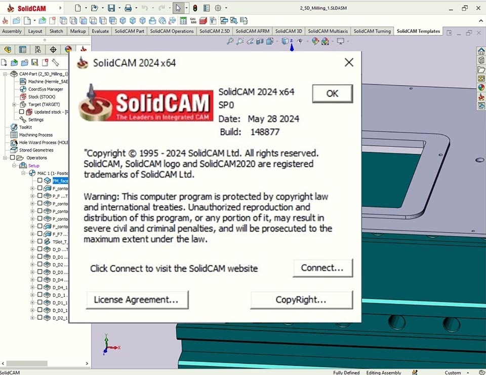 Working with SolidCAMCAD Suite 2024 SP0 full