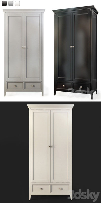 Hinged wardrobe for RFS Brooklyn clothes. Wardrobe by MebelMoscow