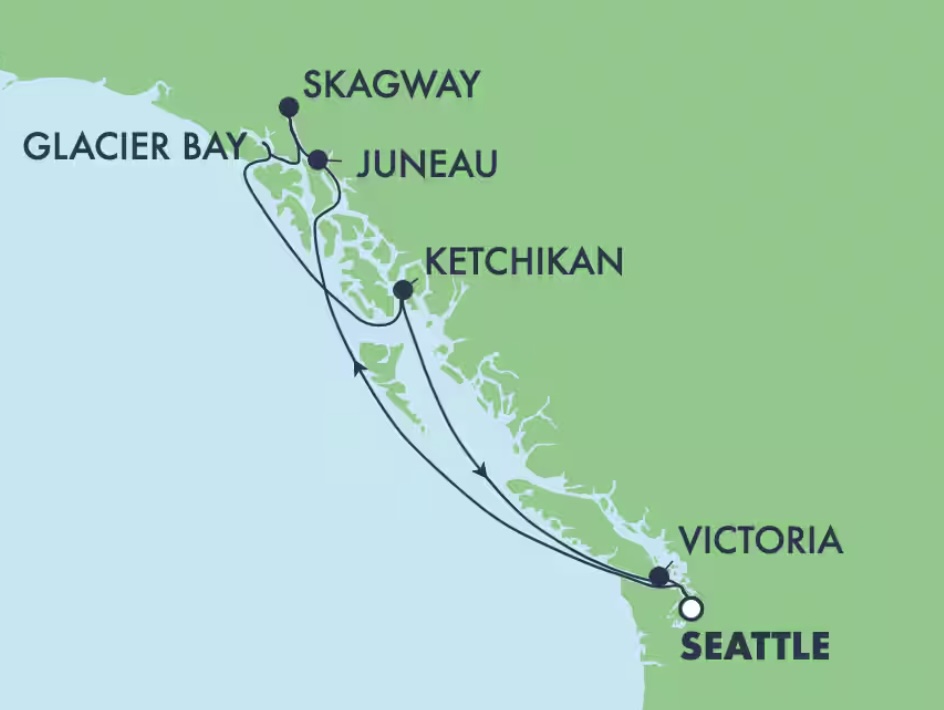 Trip map