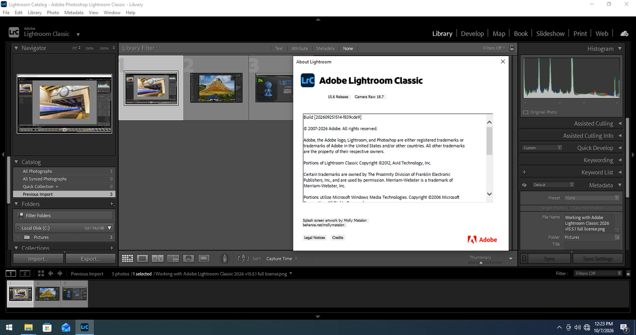 Working with Adobe Lightroom Classic 2026 v15.6 full activated
