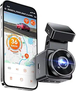 Vantrue E1 Lite Dash Cam GPS tracking