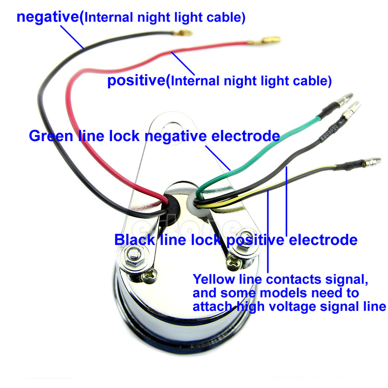 How To Wire Tachometer Gauge