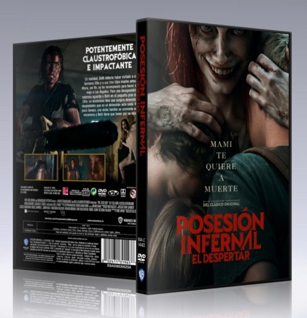 Portada - Posesión Infernal, El Despertar [DVD5 Custom] [Pal] [Cast/Ing] [Sub:Varios] [Terror] [2023]