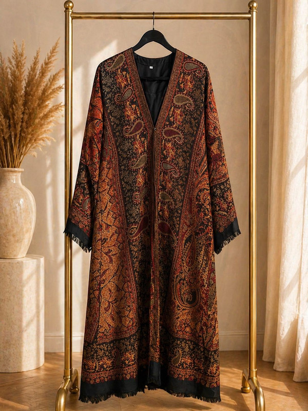 Paisley Pashmina Abaya