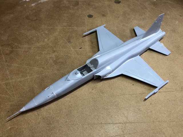 1/72 - Airfix Mig-28 F-5E - Montage de fiston ! IMG-0561