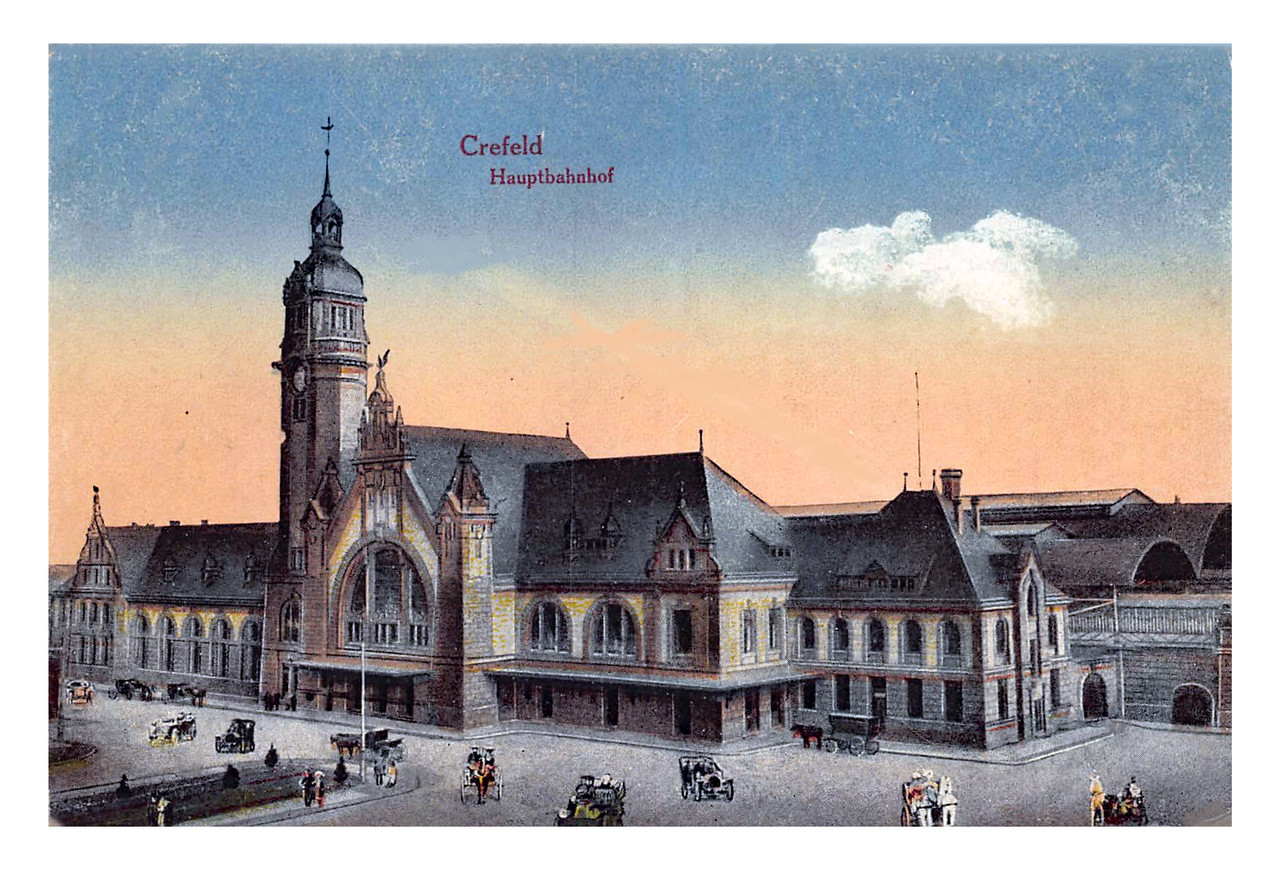 Krefeld Rhénanie du Nord Westphalie (D) Hauptbanhof
